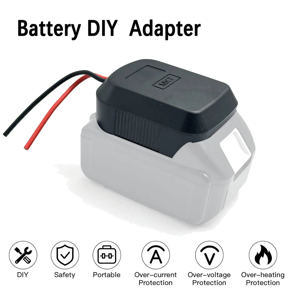 

1Pc Battery Adapter for Makita 18V Lithium Battery Power Tool Connector Adapter Dock Holder for Power Tool BL1830 BL1840