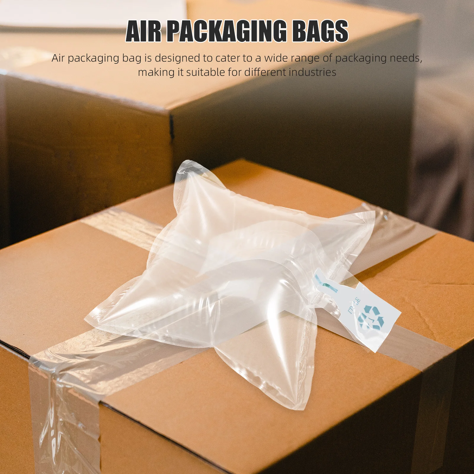 100Pcs Packaging Air Bags Inflatable Shock Absorbing Bubble Bags for Shipping Filling Protection Inserts