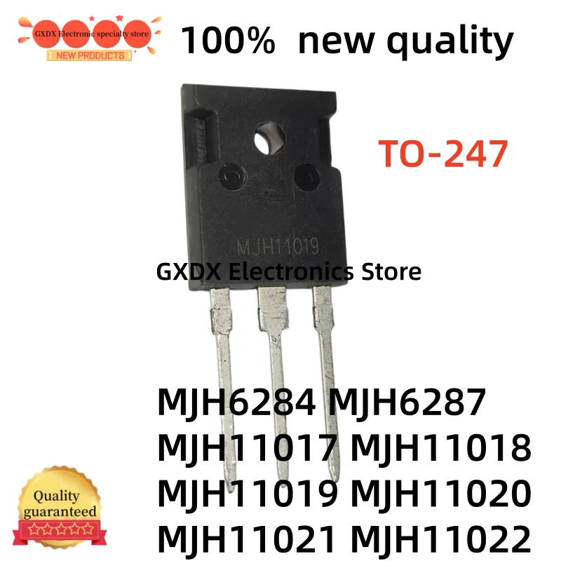 

5-10 шт. 100% новые качественные компоненты MJH6284 MJH6287 MJH6284G MJH6287G MJH11017 TO247 MJH11018 MJH11019 MJH11020 MJH11021 MJH11022 TO-247