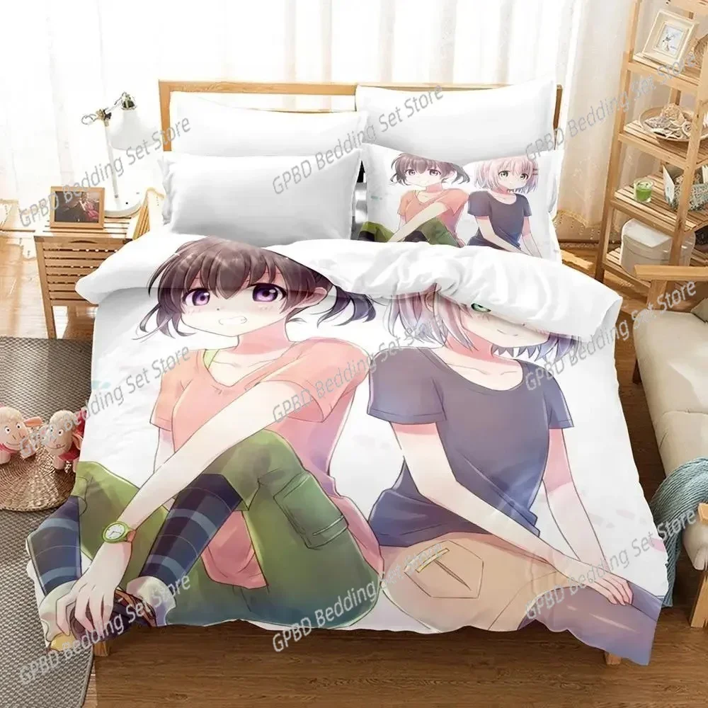 3d Print Anime Encouragement of Climb Comfortable Duvet Cover Pillowcase Bedding Set Children Bedroom Decoration Home Textile