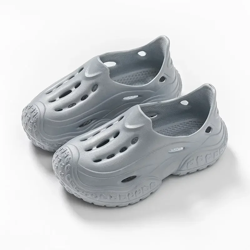 

Мужская обувь с отверстиями, высота платформы, пляжная роскошная обувь H для взрослых, номер 41, босиком, купить новое поступление, 2025 стилей, цветные мужские сандалии