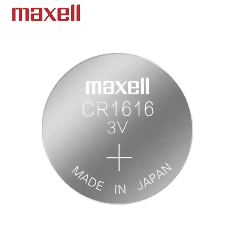 Maxel-リチウム電池3V,電子,車のキー,時計,コインセル,5ユニット,モデルcr1616,ecr1616,lm1616,cr 1616