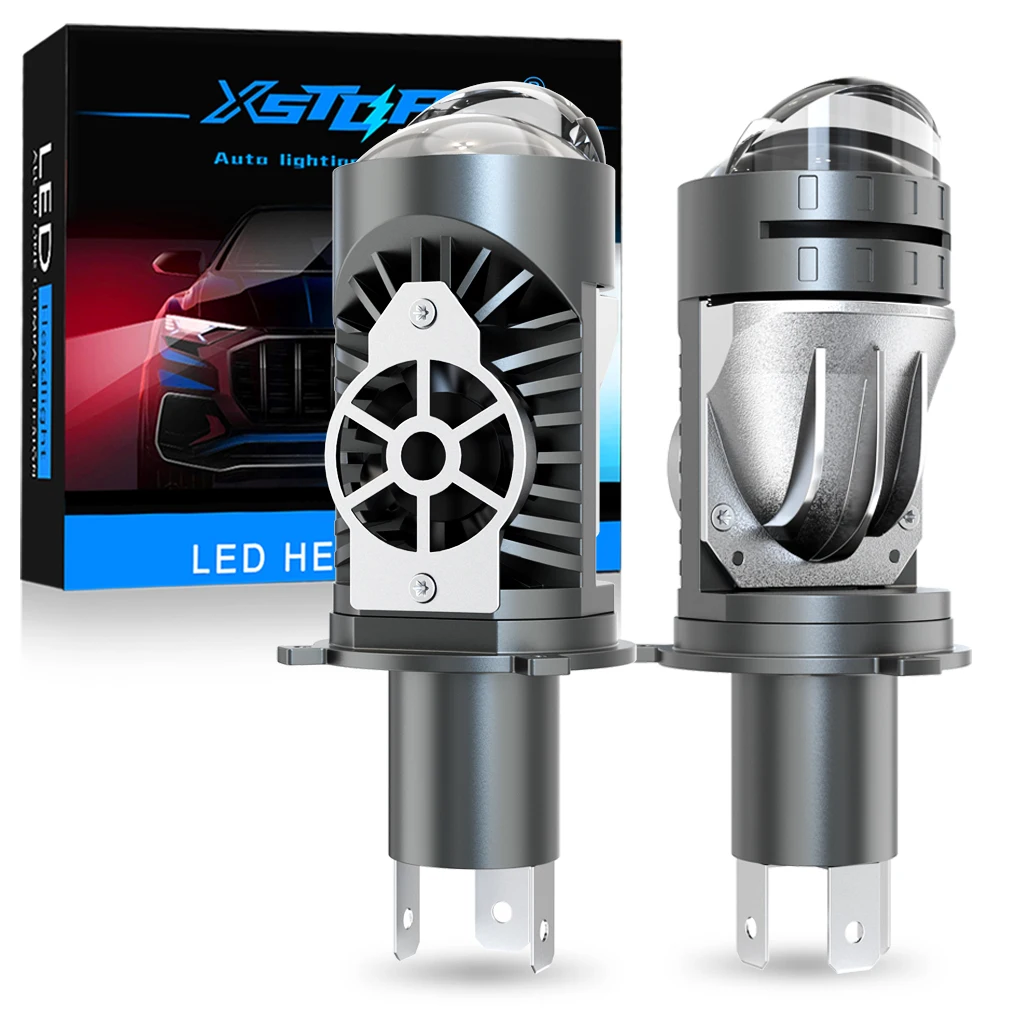 

XSTORM H4/9003/HB2 Светодиодная лампа для фар, линза проектора Canbus, супер яркий светодиод 6500K, высокий/низкий свет, применяется к автомобильной лампой для мотоцикла