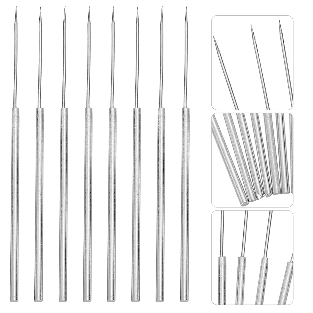 Imagem -03 - Metal Dissecando Agulhas para Laboratório Anatômico Ferramentas Químicas do Espécime Seguro Próprio Forte Rasgo e Resistência à Ruptura