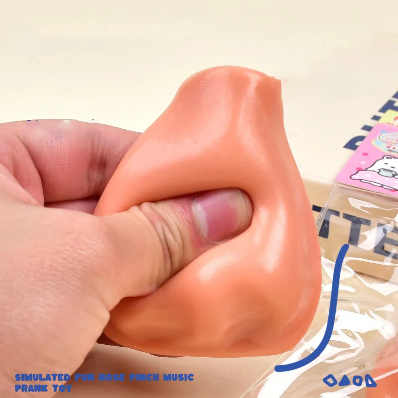 Taba Squishy เหมือนจริง Human Body Facial คุณสมบัติรุ่นบีบจมูกของเล่นเล่นตลก Super Soft Slime รู้สึกเด็กผู้ใหญ่วันหยุดของขวัญ