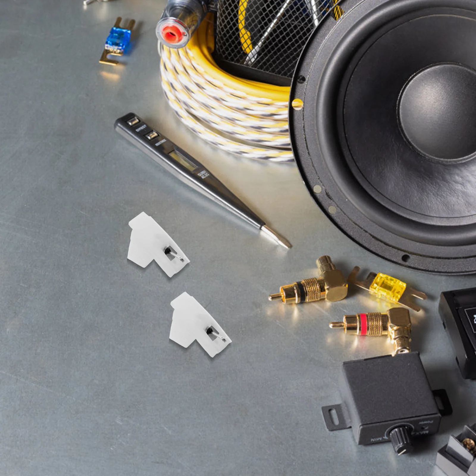 턴테이블 카트리지용 교체 바늘 고정밀 비닐 레코드 플레이어 스타일러스 턴테이블 교체 스타일러스 바늘