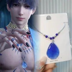 New Anime Love And Deepspace Rafayel Necklace Cosplay Necklace Pendant Choker Chain Prop Jewelry Unisex Accessories Gifts