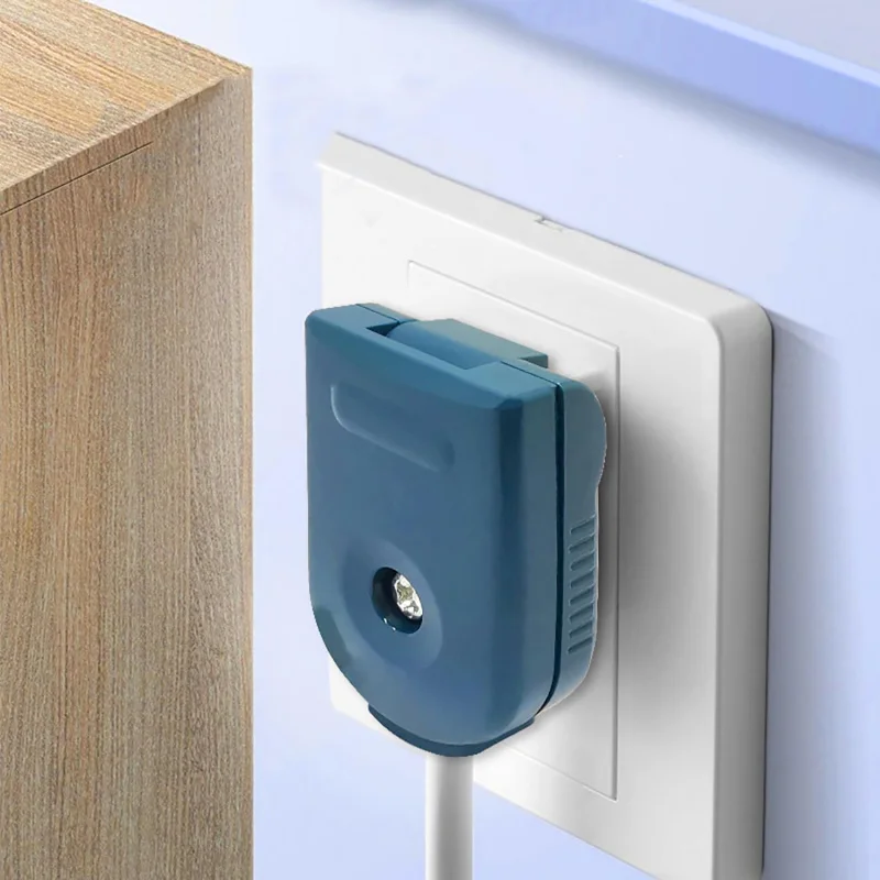 المكونات تمديد الحبل التوصيل 2 الشق 3-125 فولت 15A الأزرق للتدوير المكونات الكهربائية الأجهزة الصغيرة إمدادات الطاقة Bo #6