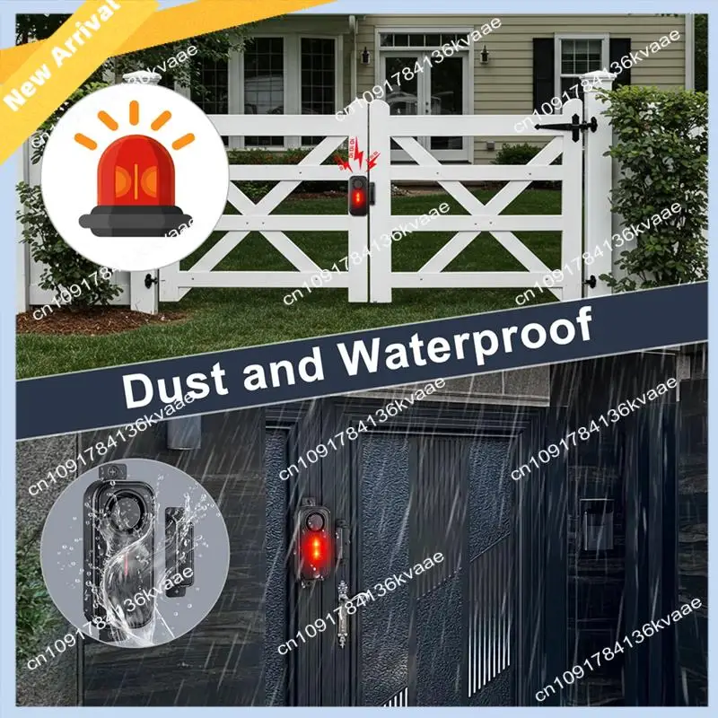 

M01K Burglar Protection With Wireless Magnetic Sensor Alarm For Doors And Windows, Waterproof Outdoor Home Security