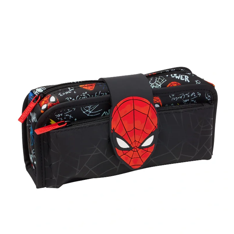 Serie Smiggle australiana stampa Spider-Man custodia per penna con fibbia per bambini borsa per penna di grande capacità per studenti regalo per