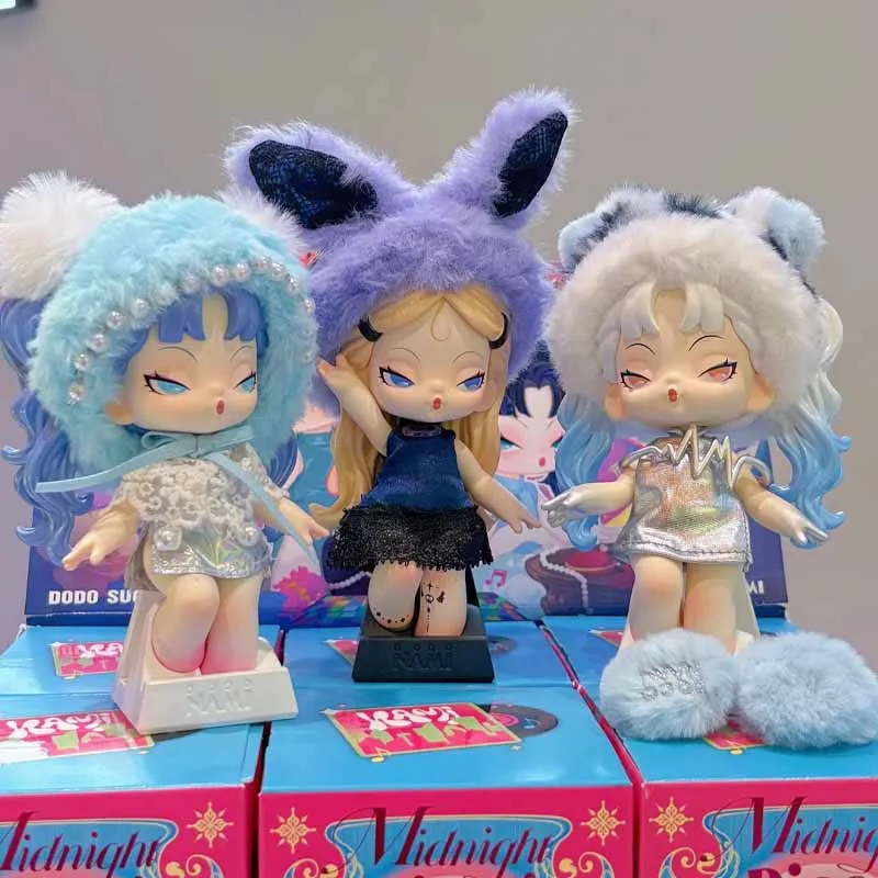 

Dodo Nami Disco Series Blind Box Cute Cartoon Doll Surprise Trendy Play Vinyl Blind Box Handmade Desktop Ornament Toy Gift