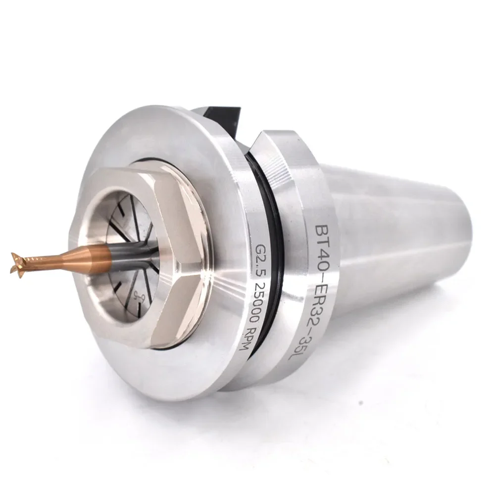 الدقة DIN69871 حامل أدوات مخروطي قصير SK40 CAT40 BT40 ER32 35L BT30 ER المكسرات المدمجة داخل كوليت تشاك لآلة مخرطة CNC #6