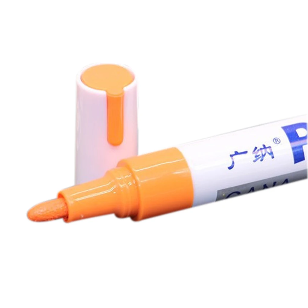 1pc Color Marker Tire Tread Rubber Paint Metal Face Permanent Paint Marker Pen