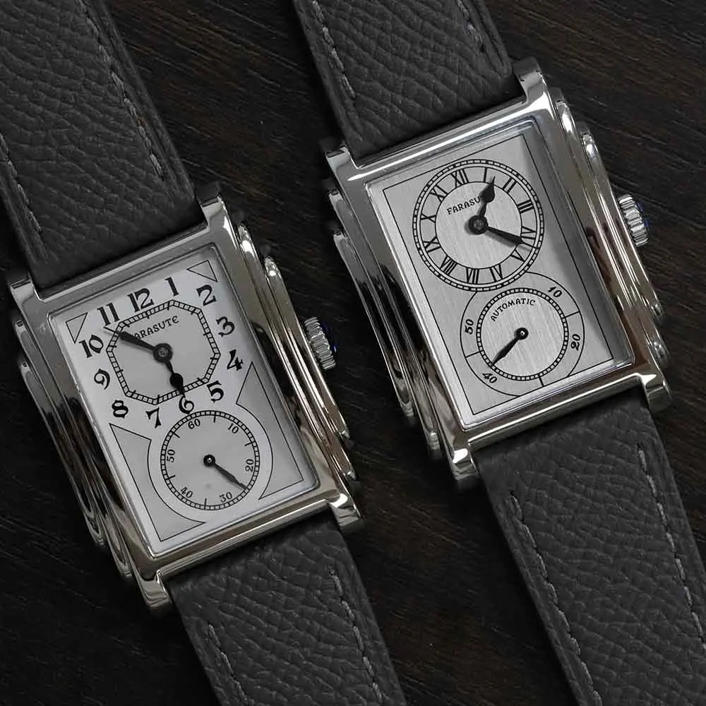 FARASUTE Doctor Watch Vintage Watch New 31mm Classic Retro Men's Watch Automatic  Mechanical 316 Stainless Steel Sapphire  Watch