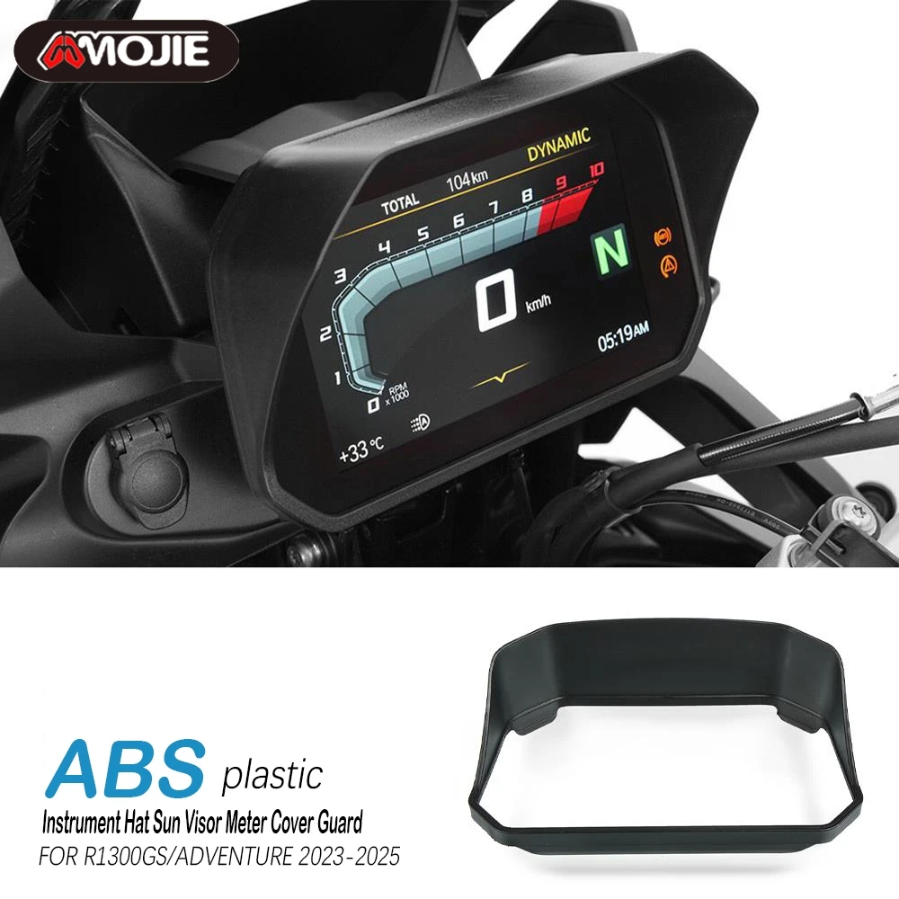 รถจักรยานยนต์ R1300 GS Glare Shield ห้องนักบินการเชื่อมต่อ Combi เครื่องมือสําหรับ BMW R1300GS R 1300 GS ผจญภัย 2023 2024