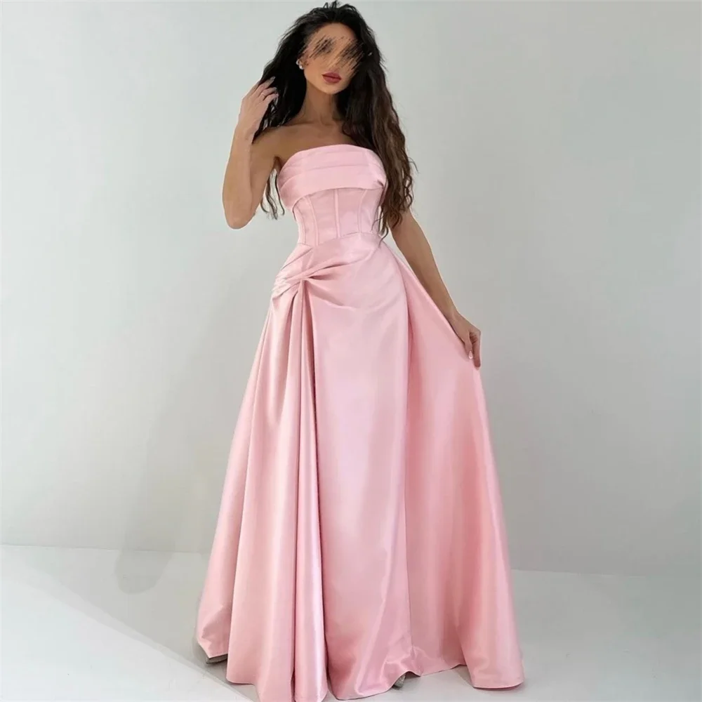 

Prom Dress فساتين مناسبة رسمية Ruch Strapless A Line Yipeisha Women Formal Occasion Evening Gown Arabia High quality Classic