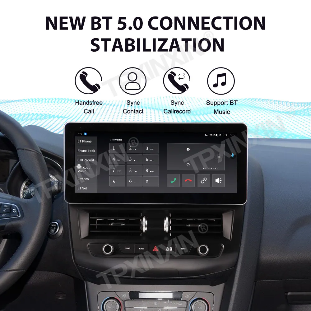 شاشة تعمل باللمس راديو السيارة لفورد فوكس 2012-2015 أندرويد لتحديد المواقع السيارات الوسائط المتعددة راديو تلقائي ستيريو استقبال رئيس وحدة