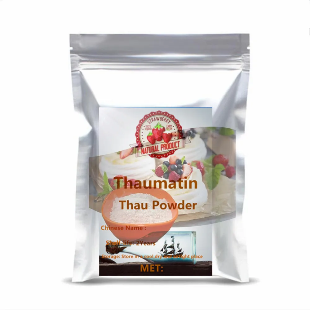 

100% Thaumatin Thau Powder Customized Aluminum Foil Bag Packing for Fast Global Distributors