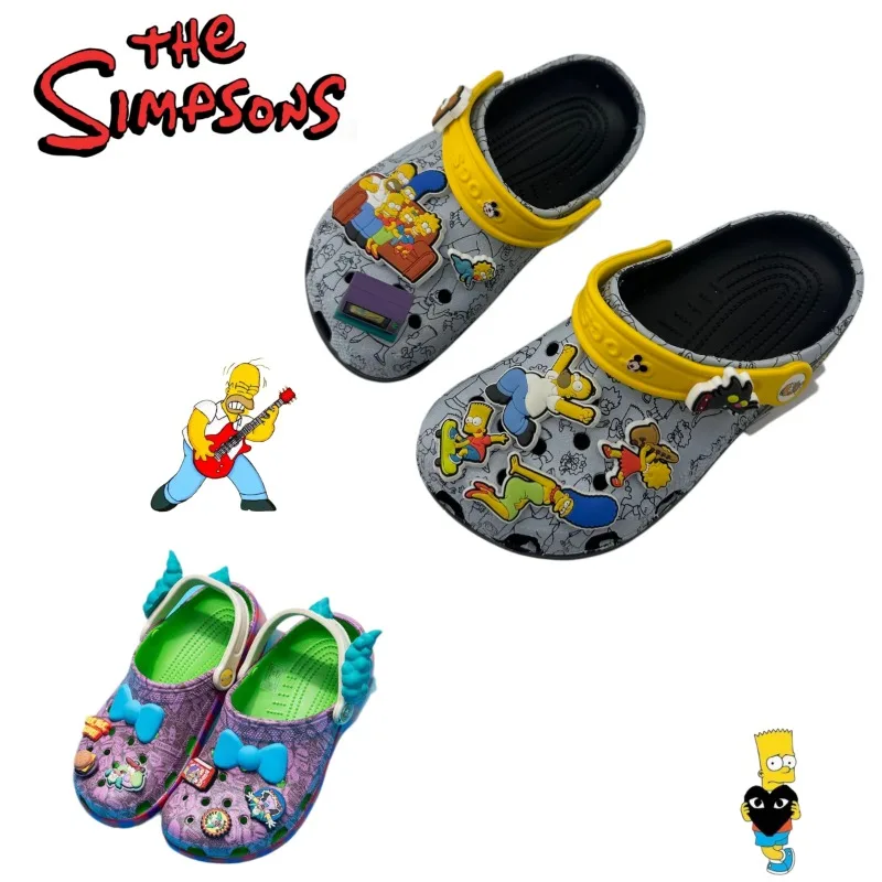 

The Simpsons Slippers Fashionable and Creative with Cartoon Character Design Unisex Soft Sole Non-slip Outdoor Wear Friend Gift