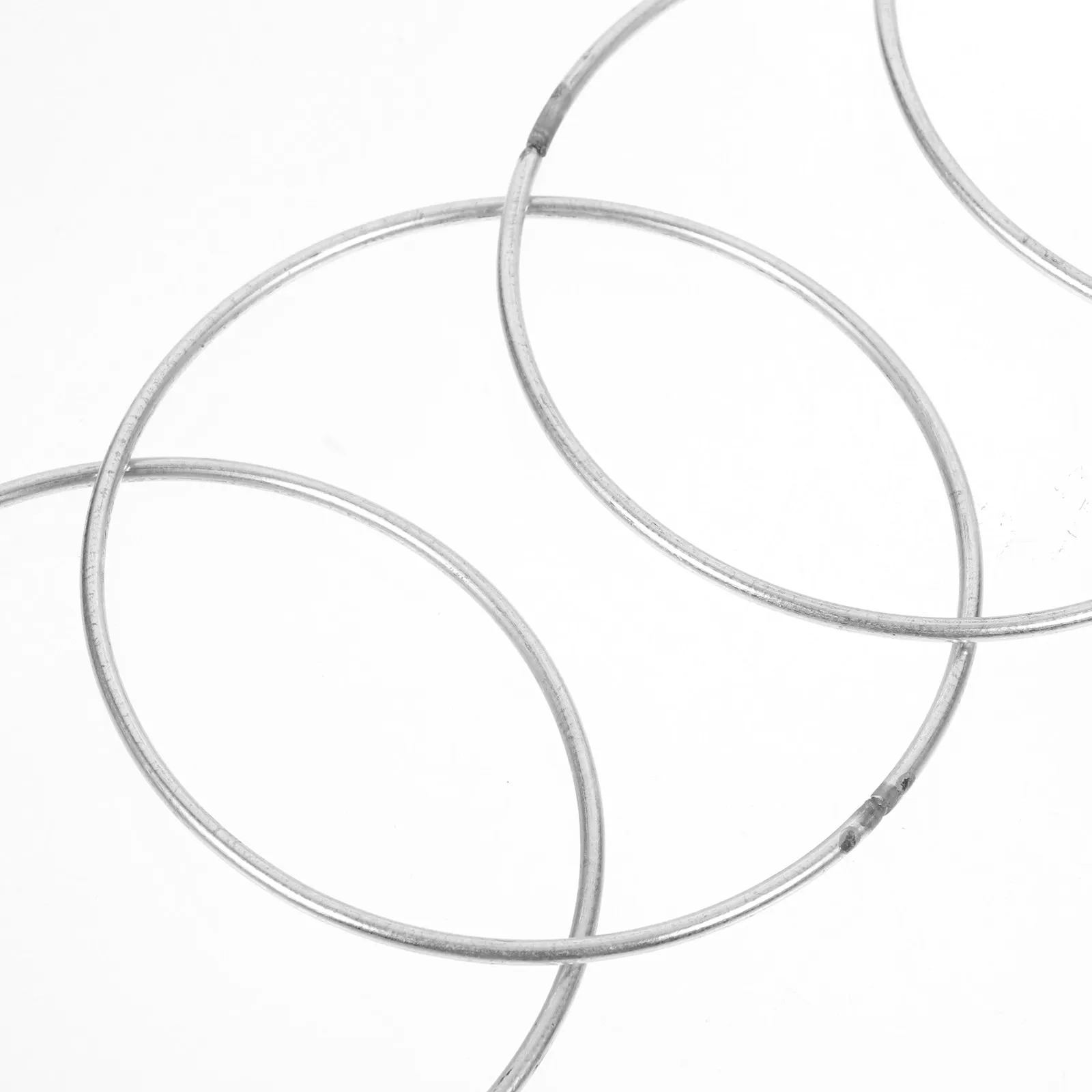 

30Pcs Metal Dream Catcher Rings Solid Crafting Circles for DIY Dreamcatcher Wreath Frame Wind Chimes Home Decor Supplies