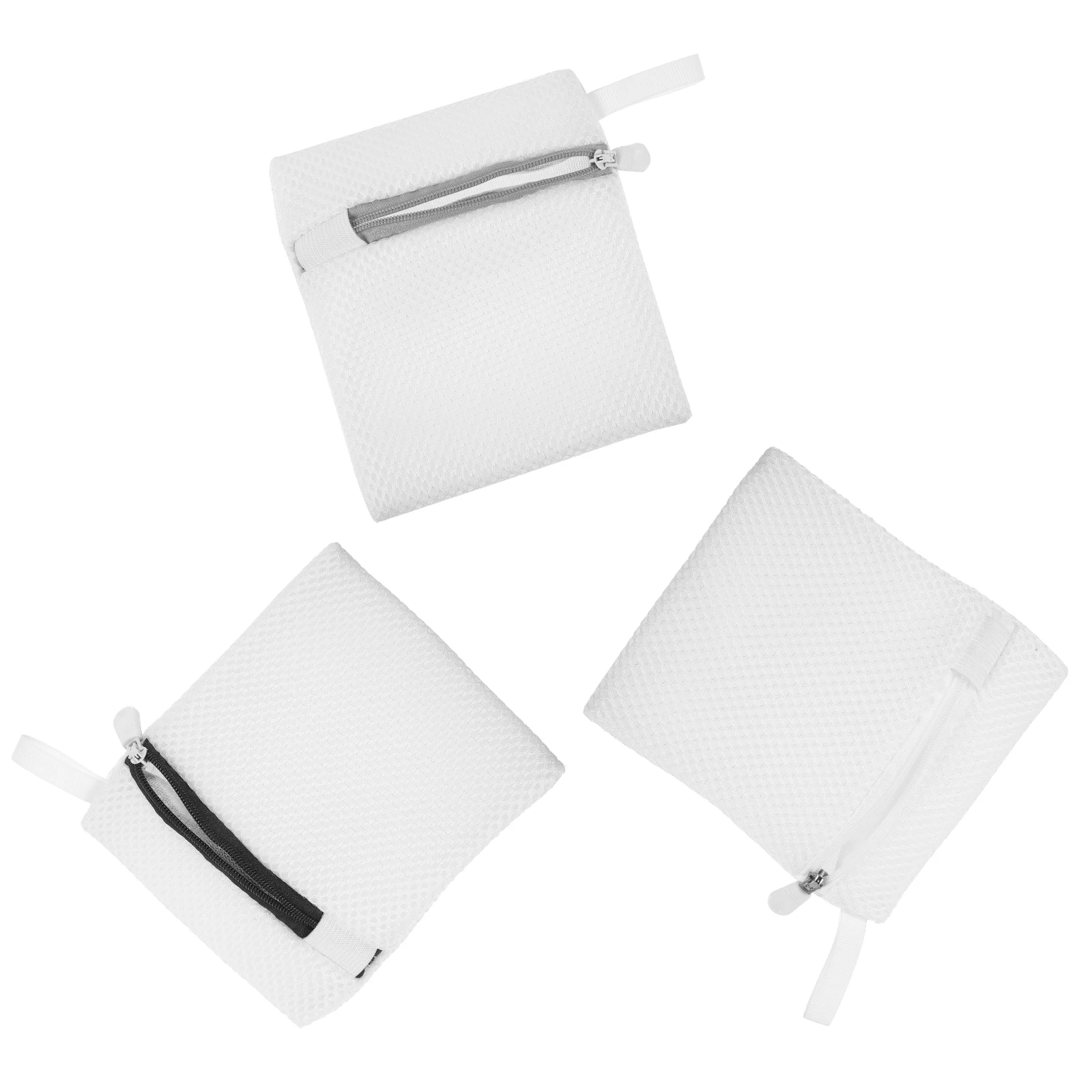 

3Pcs Mesh Laundry Bags Polyester Mini Washing Bags for Underwear Bras Baby Clothes Machine Use Mesh Bag for Laundry