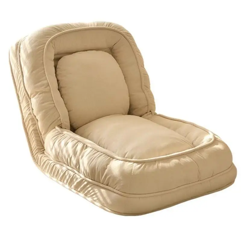 Human kennel lazy sofa cream style Internet celebrity tatami folding balcony bedroom small sofa recliner sofa