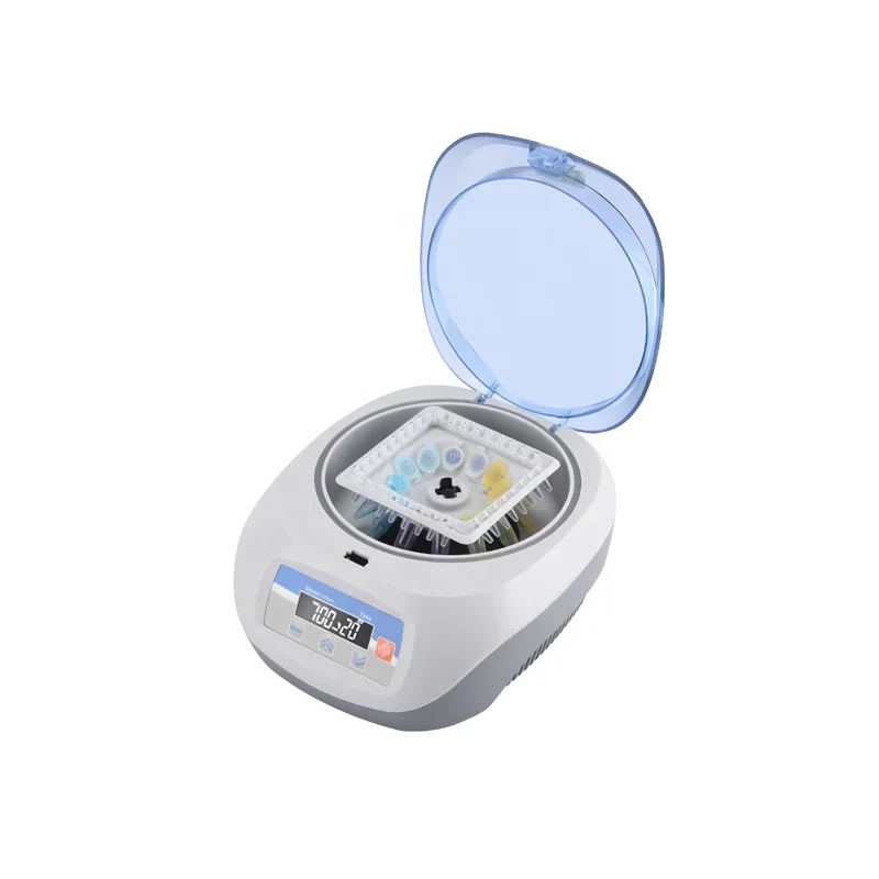 Mini-7G Hospital Handheld Angular Rotor 5000 rpm  Benchtop Small Microhematocrit Centrifuge