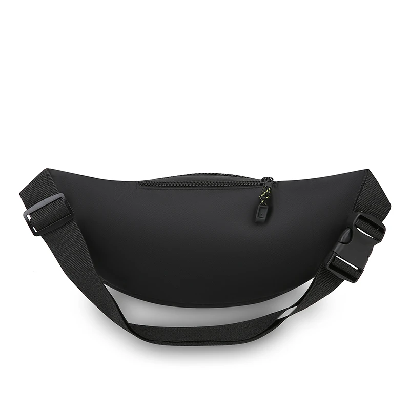 حقيبة خصر خفيفة للغاية للرجال - أحزمة كتف قابلة للتعديل، مقصورات متعددة، مثالية للجري وركوب الدراجات والتنقل اليومي