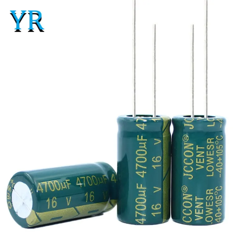 10V 16V 25V 35V 50V 400V High Frequency Low ESR Aluminum Capacitor 100UF 220UF 330UF 470UF 680UF 1000UF 1500UF 2200UF 3300UF