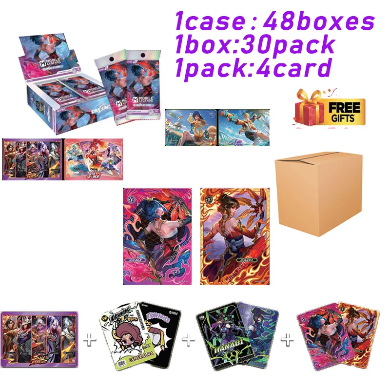 KAYOU Collection Cards Mobile Legends - Vol.2 Endless Origin SEA Edition Rare Holo Board Games Party Game Christmas Gift Kids An