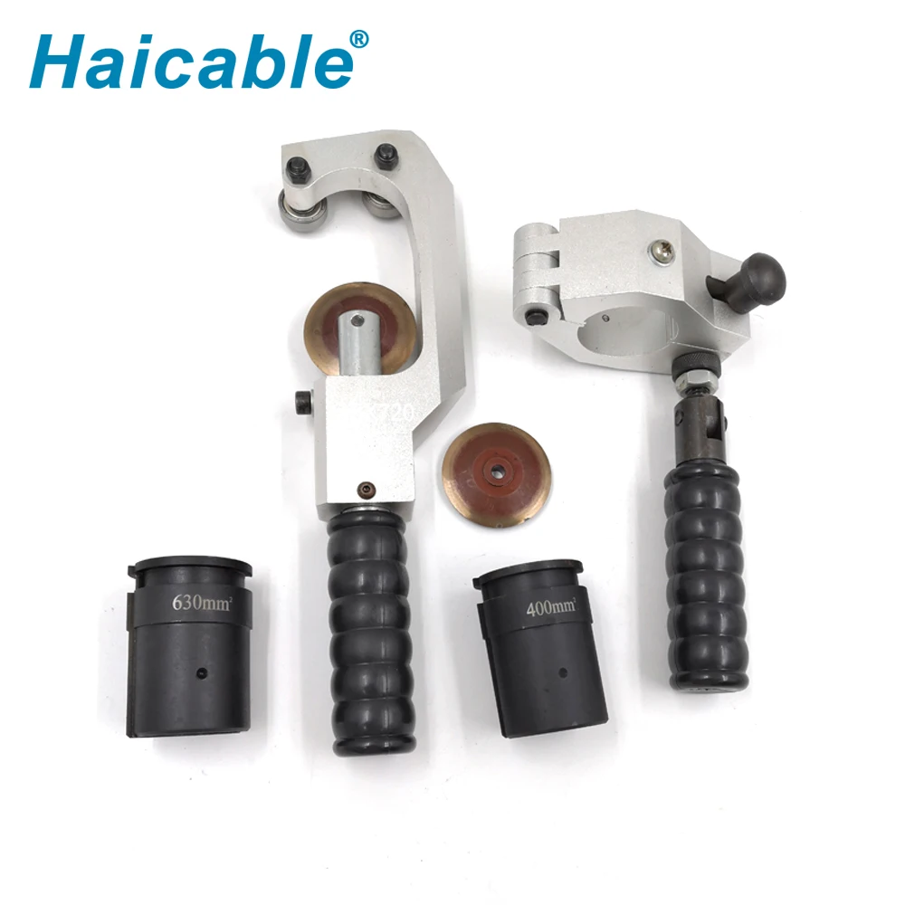 رائجة البيع مقشر كابل الجهد العالي ماكس 40 مللي متر ACSR سلك تجريد GBX-720 أداة تجريد كابل قابل للتعديل