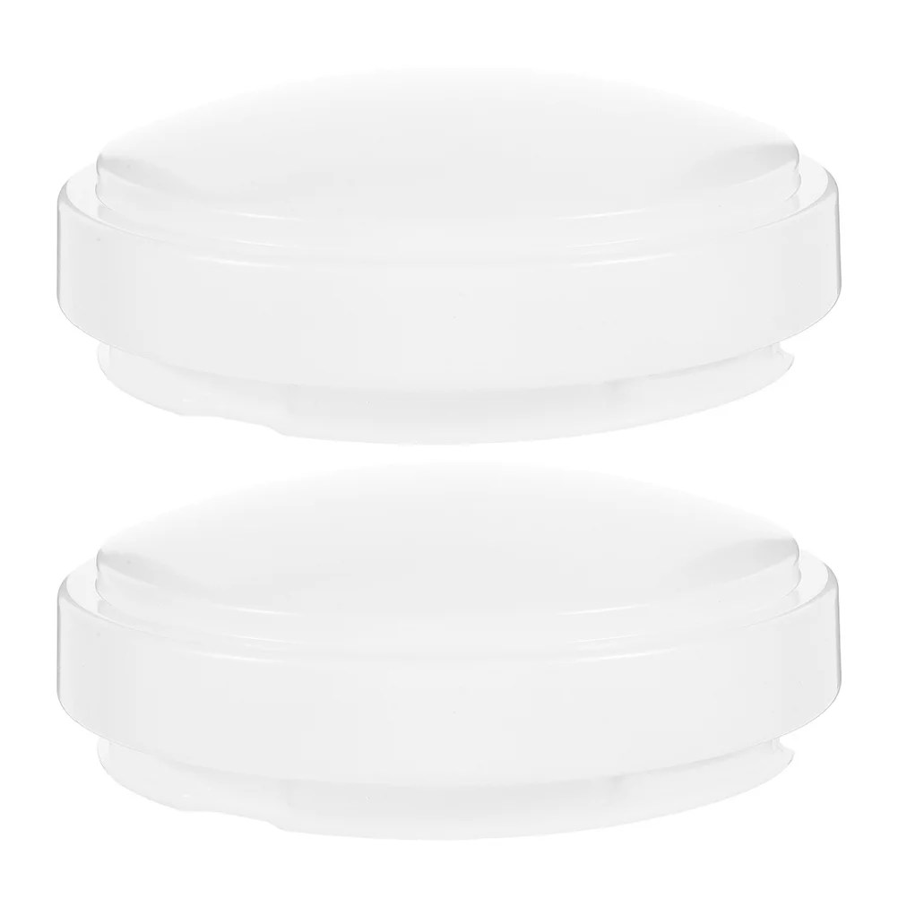 

2 шт. круглый потолочный светильник, пластиковый купол, сменная крышка, заподлицо для кухни, ванной комнаты, балкона, светильники