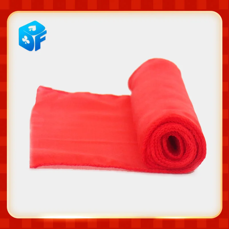 5 Meter langer, maßgeschneiderter 5 Meter langer Seidenschal für Zauberrequisiten, Zaubertricks