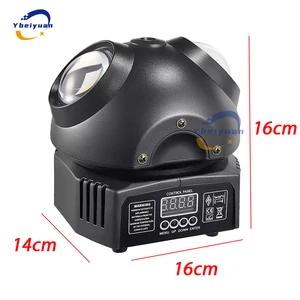 Rotierender Laserstrahl für Disc DJ, RGB, Strobe, Green Laser, Light Projector, Bar Party, Hochzeit, Weihnachten, Neu, DMX512 12 Hauptverkaufsschiene - №8