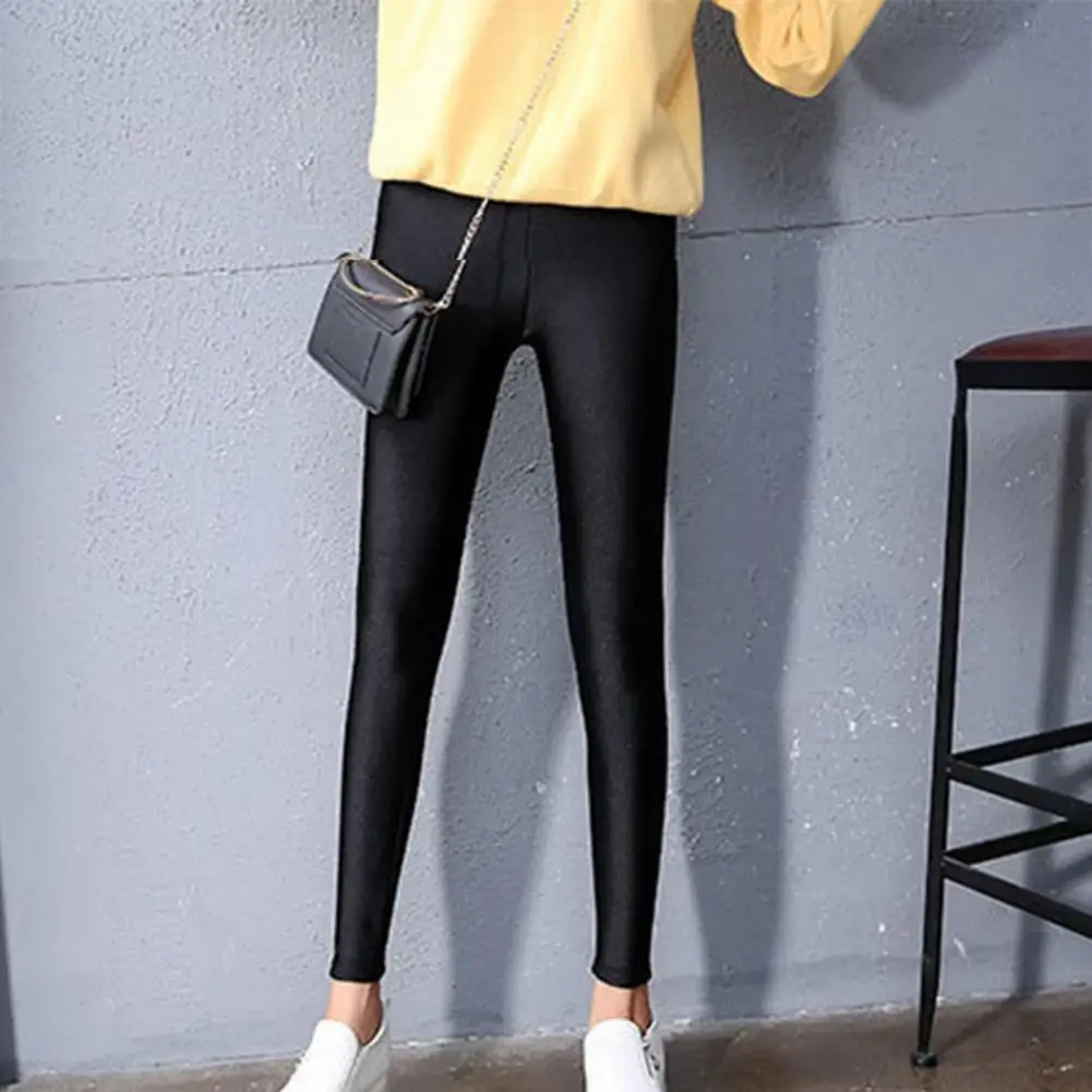 Warm Women Tight Trousers High Waist Winter Pants for Women Thick Plush Compression Skinny Underwear with Thermal Softness