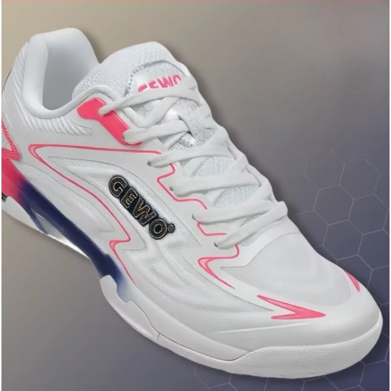 

Luxury Brand Badminton Shoe Mesh Breathable Table Tennis Shoes Light Weight Tennis Shoes High Quality Indoor Court Shoe Couples