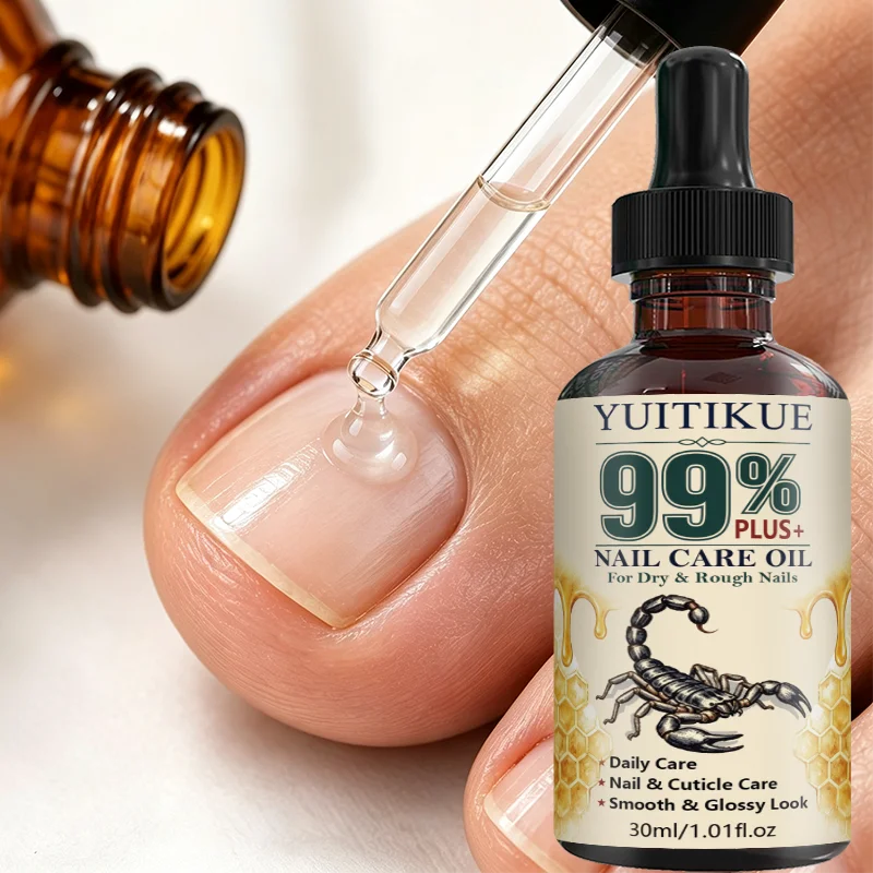 Scorpion Extract Nail Cuticle Oil Hydrate Dry Coarse Nails Create Glossy Nail Surface Daily Moisturizing Nail Maintenance Essent