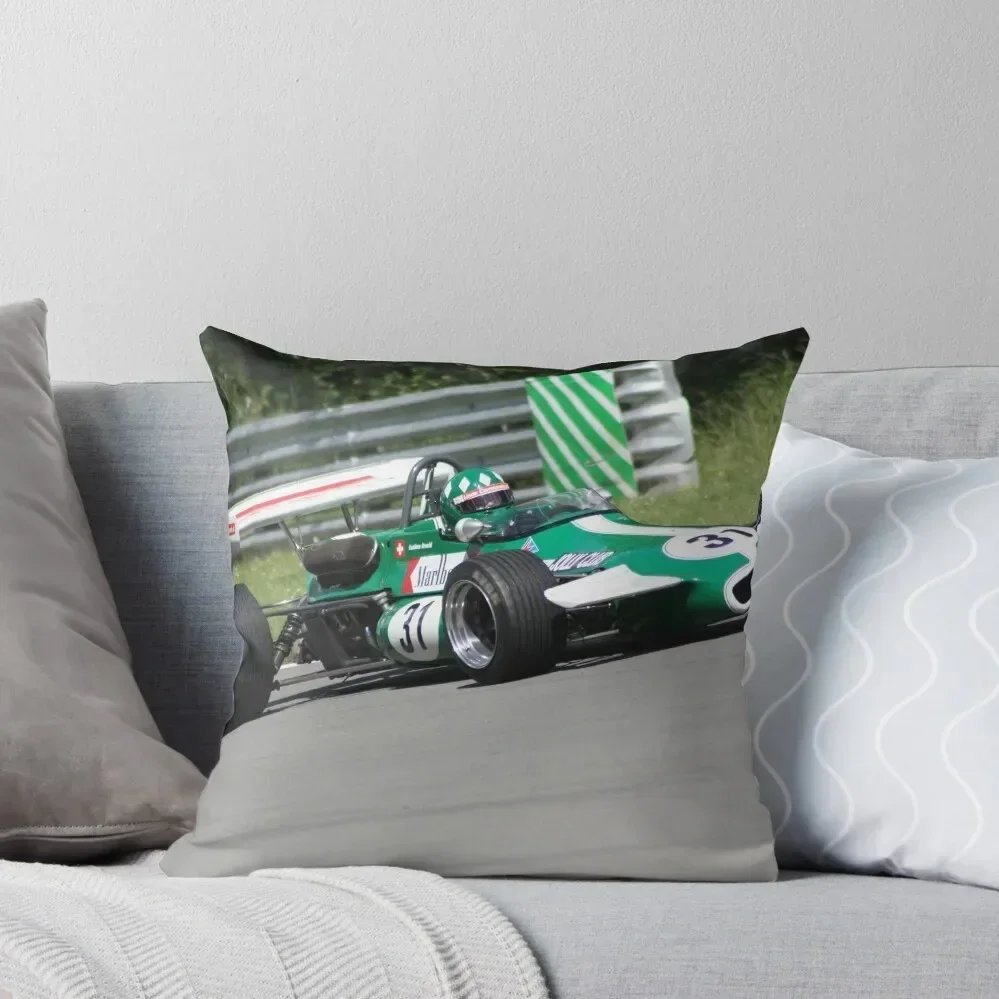 Luciano Arnold - Brabham BT36 Throw Pillow Sofa Cushions Covers Pillowcases For Pillows pillow cover luxury pillow