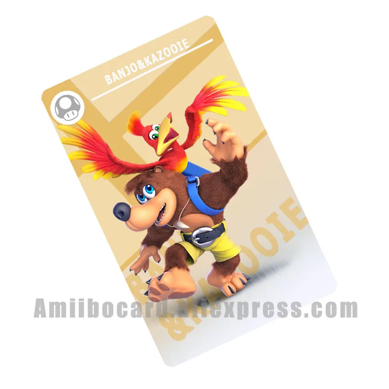 Sora, Min, Super Smash Bro. Tarjeta de impresión NFC para juegos, tarjeta NTAG215