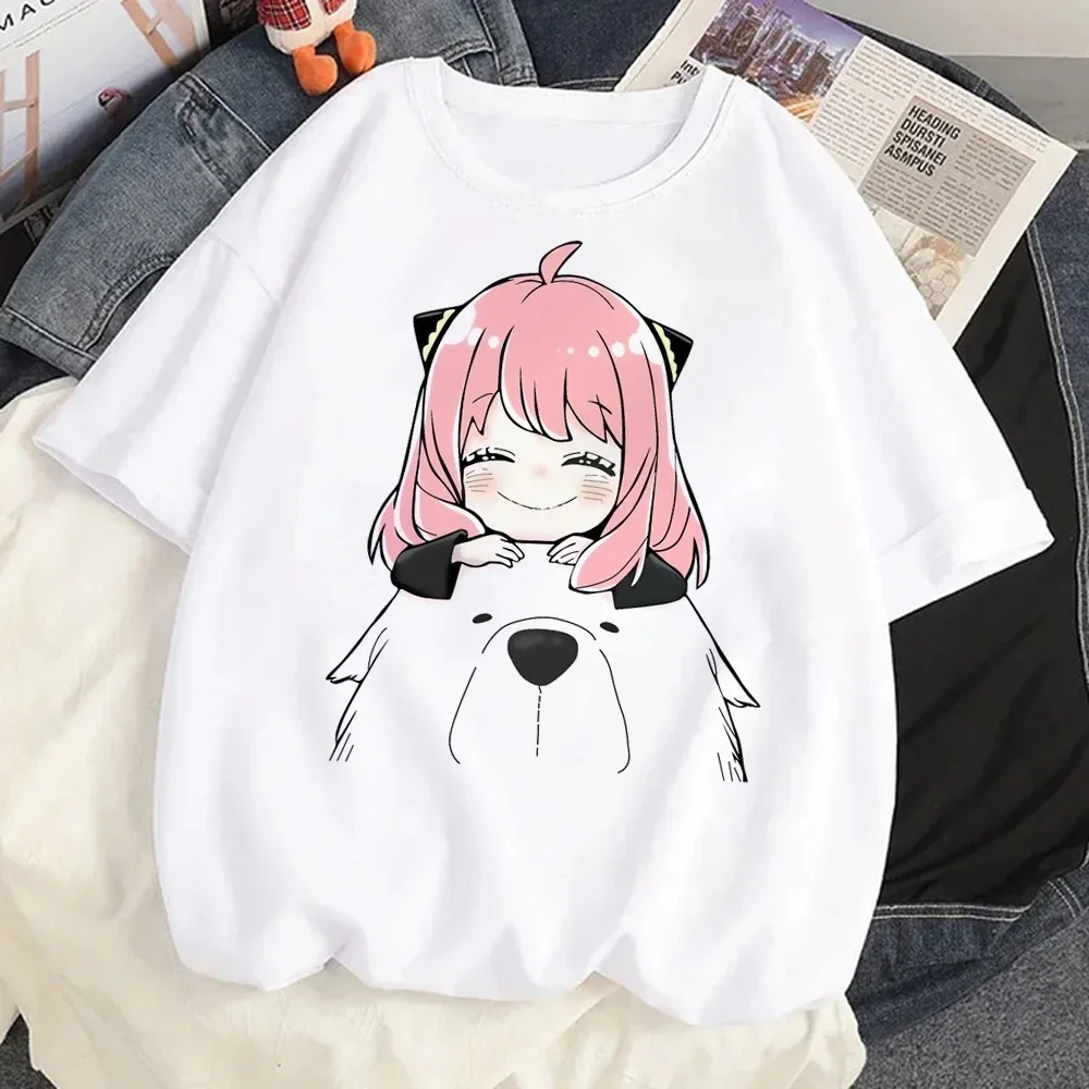 Loid Forger Yor Forger Anya Forger T-shirt Cartoon Manga Anime Harajuku Graphic Kawaii T-shirt For Men's Women's Shirt