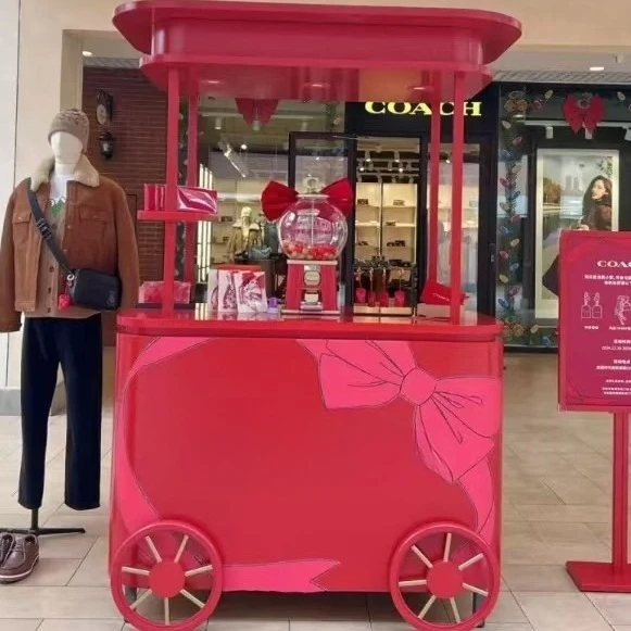 Customizable Internet celebrity stall trolley hotel snack festival booth shopping mall float monopoly promotions display car