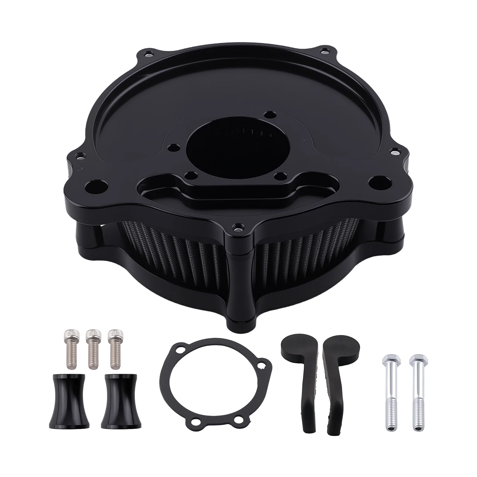 

Performance Air System for Harley Touring Dyna Softail 2000-2017 Black