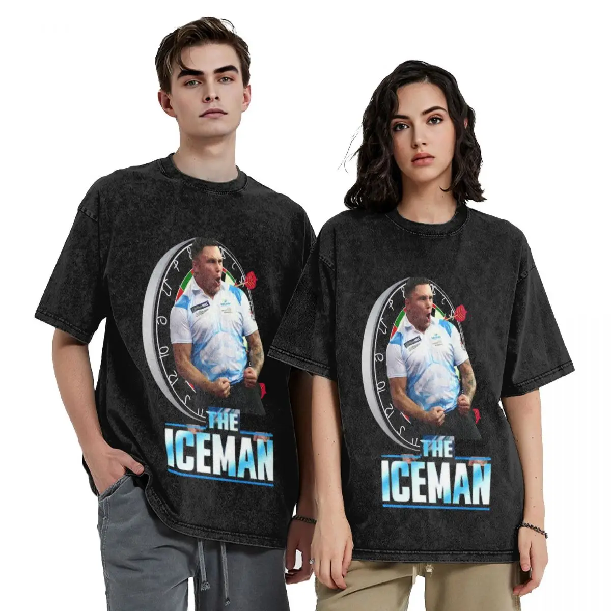 

Gerwyn price Darts Wales Gerwyn price Gerwyn price the iceman darts player lover T-Shirt shirts graphic tee vintage t shirt men