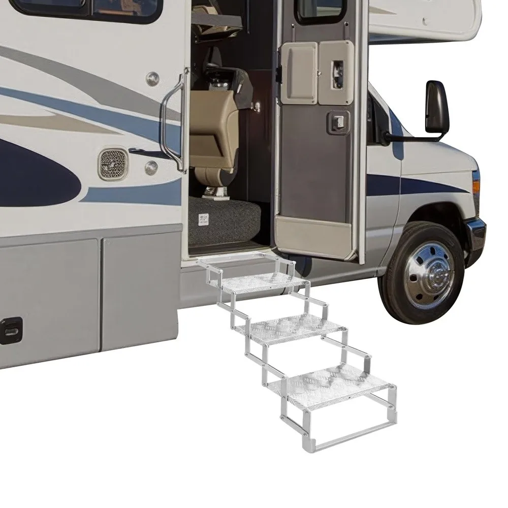 RV Steps Aluminum Scissor Stairs 17