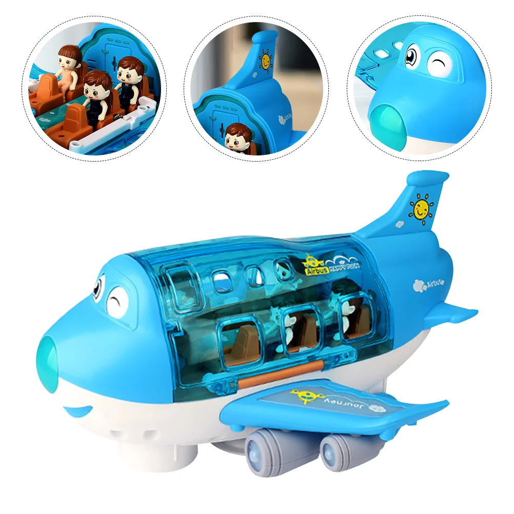 Airplane Toy Kids Educational Toddler Development Toys Learning Electronic Musical for Toddlers