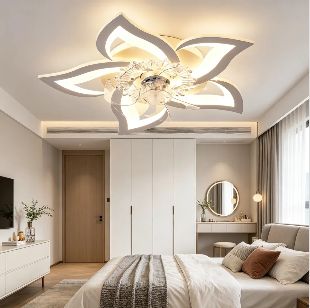 Ventilador de techo LED con luz