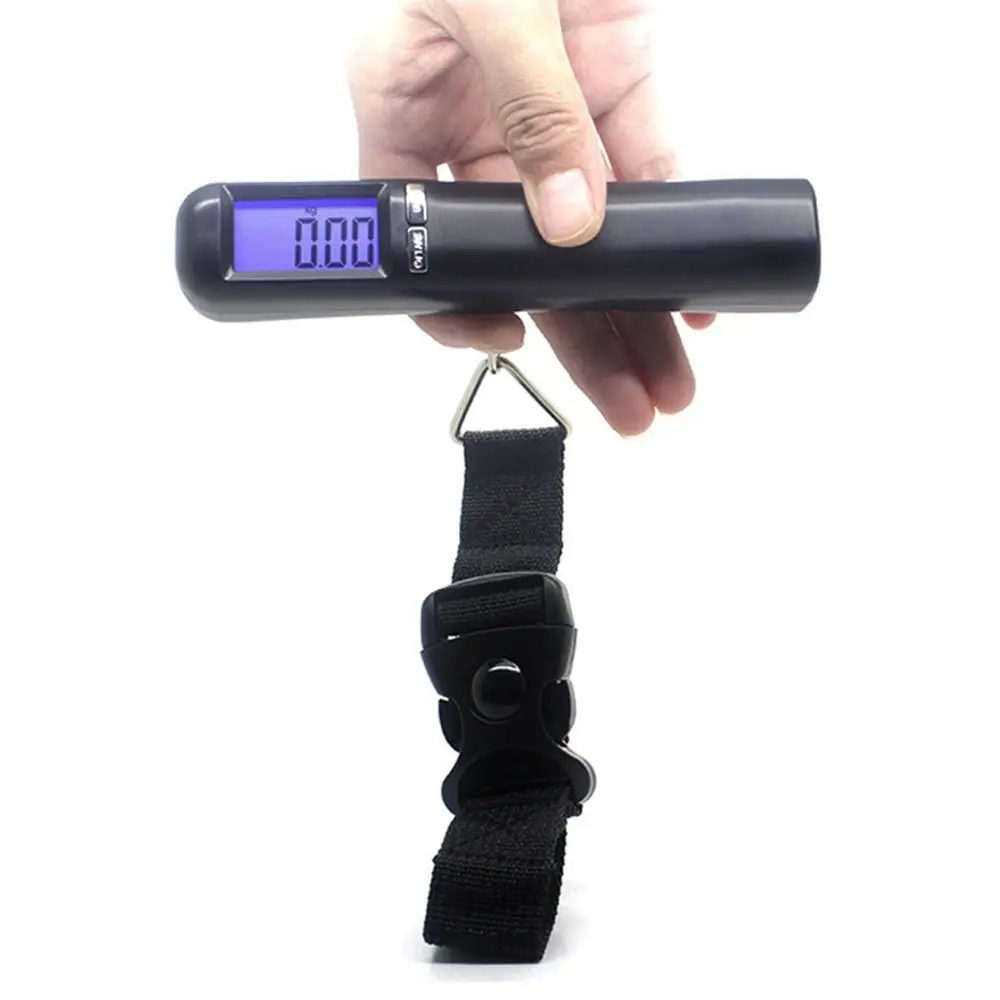 Mini Portable 40kg 10g Steelyard Hanging Scale for Suitcase Travel Luggage Bag Weight Digital Weighing Hook Scale