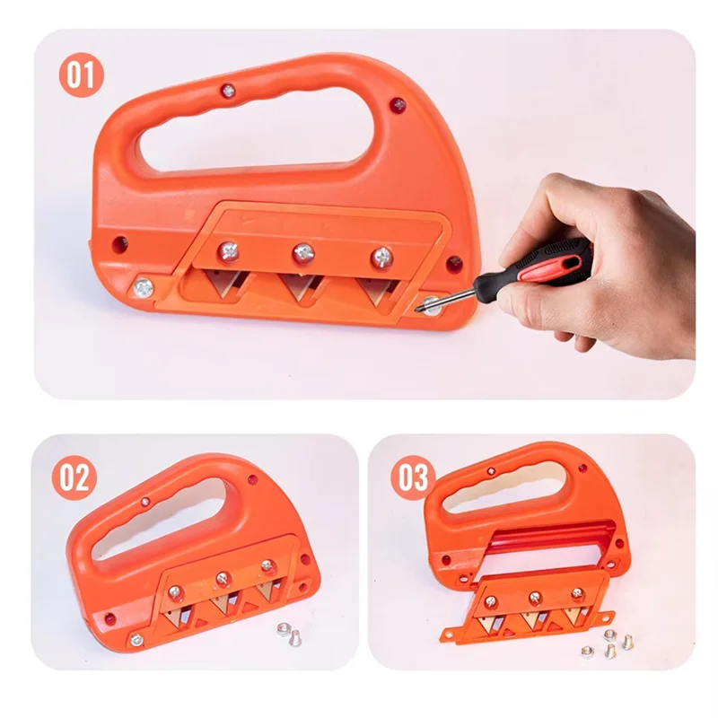 

【Today-Only!】Hand Plane Drywall Edge Chamfering 45°/60° Angle Adjustable Plasterboard Quick Cutter Gypsum Board Woodworking Tool