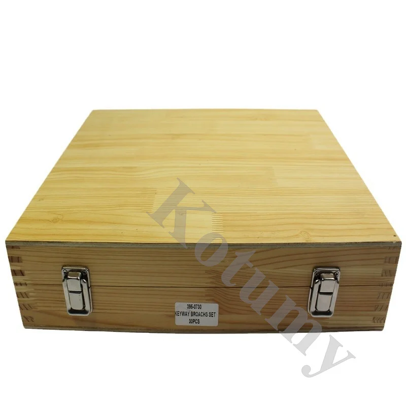 30 قطعة من مجموعة أدوات المفاتيح ذات النظام البريطاني دبابيس القطع لدقة ماكينة CNC #6