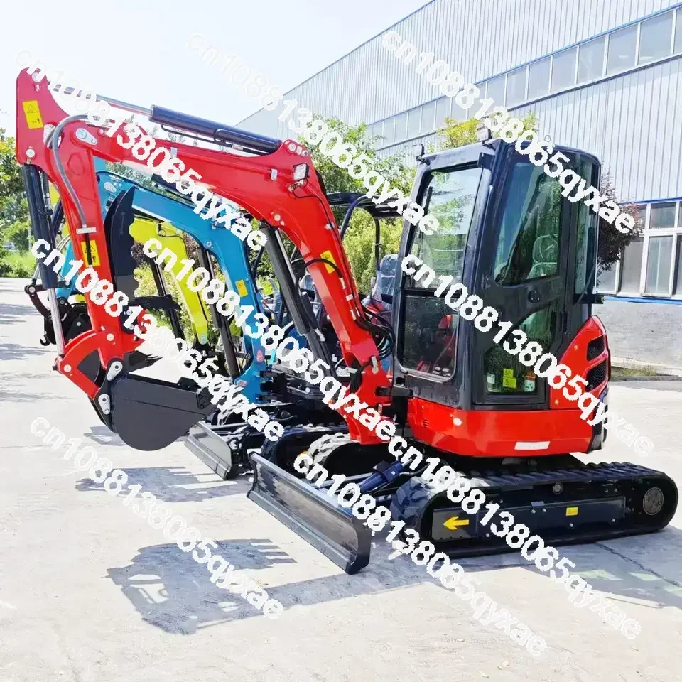 China CE/EPA Mini Excavator Mini Digger 1 Ton 2 Ton 3.5 Ton Kubota Engine Excavadora Machine Bucket Thumb For Sale Cheap Price